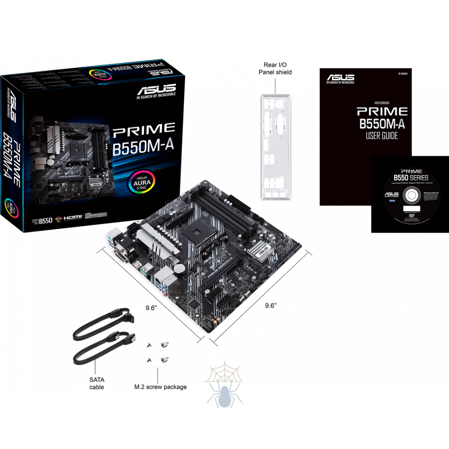 Материнская плата Asus PRIME B550M-A Soc-AM4 AMD B550 4xDDR4 mATX AC`97 8ch(7.1) GbLAN RAID+VGA+DVI+HDMI фото 5