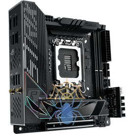 Материнская плата ASUS ROG STRIX Z790-I GAMING WIFI, LGA1700, Z790, 2*DDR5, 2*SATA, 2*M.2, 5*USB 3.2, 2*USB 2.0, 2*USB4, 1*PCIx16, DP+HDMI, mITX; 90MB1CM0-M0EAY0 фото 2