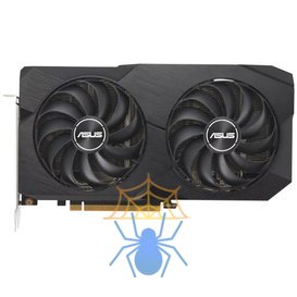 Видеокарта Asus PCI-E 4.0 DUAL-RX6600-8G AMD Radeon RX 6600 8Gb 128bit GDDR6 2044/14000 HDMIx1 DPx3 HDCP Ret фото