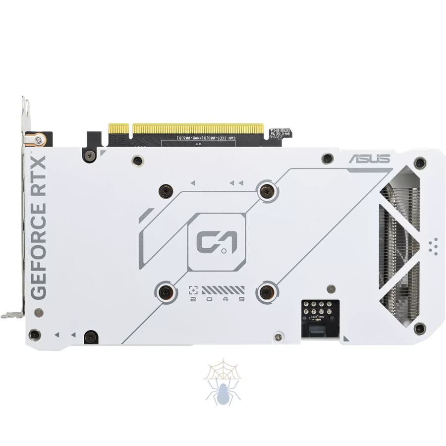 Видеокарта Asus PCI-E 4.0 DUAL-RTX4060TI-O8G-WHITE NVIDIA GeForce RTX 4060TI 8Gb 128bit GDDR6 2565/18000 HDMIx1 DPx3 HDCP Ret фото 7