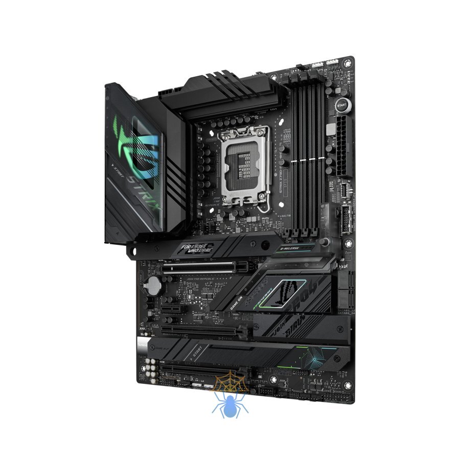 Материнская плата ASUS ROG STRIX Z790-F GAMING WIFI, LGA1700, Z790, 4*DDR5, 4*SATA, 4*M.2, 6*USB 3.2, 4*USB 2.0, Type-C, 3*PCIx16, 1*PCIx1, DP+HDMI, ATX; 90MB1CP0-M0EAY0 фото 3