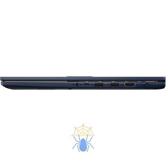 Ноутбук Asus Vivobook 15 X1504ZA-BQ1342 Core i5 1235U 16Gb SSD512Gb Intel Iris Xe graphics 15.6" IPS FHD (1920x1080) noOS blue WiFi BT Cam (90NB1021-M01Z90) фото 9