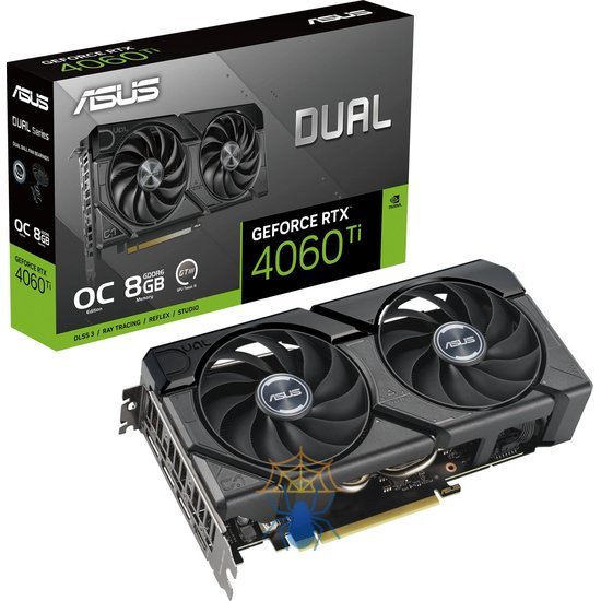 Видеокарта Asus PCI-E 4.0 DUAL-RTX4060TI-O8G-EVO NVIDIA GeForce RTX 4060TI 8Gb 128bit GDDR6 2565/18000 HDMIx1 DPx3 HDCP Ret фото 14