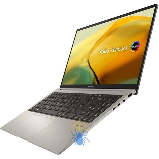 Ноутбук Asus Zenbook 15 OLED UM3504DA-MA197 Ryzen 5 7535U 16Gb SSD512Gb AMD Radeon 15.6" OLED 2.8K (2880x1620) noOS grey WiFi BT Cam Bag (90NB1163-M007B0) фото 8