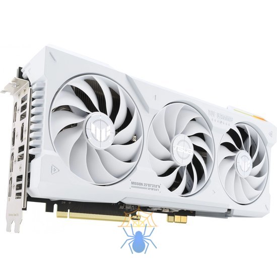 Видеокарта Asus PCI-E 4.0 TUF-RTX4070TIS-O16G-BTF-WHITE NVIDIA GeForce RTX 4070TI Super 16Gb 192bit GDDR6X 2640/21000 HDMIx2 DPx3 HDCP Ret фото 5