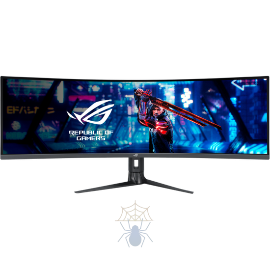 Монитор ASUS 49" ROG Strix XG49WCR VA 5120x1440 Сurved 1ms 450cd HDR400 165Hz HDMI*2 DP USB-Hub MM HAS Swivel Black; 90LM08I0-B01170 фото