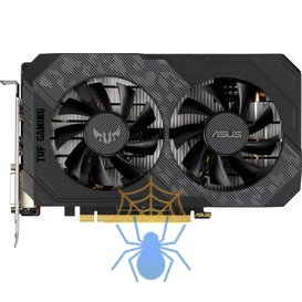 Видеокарта Asus PCI-E TUF-GTX1650-O4GD6-GAMING NVIDIA GeForce GTX 1650 4096Mb 128bit GDDR6 1410/6001 DVIx1/HDMIx1/DPx1/HDCP Ret фото