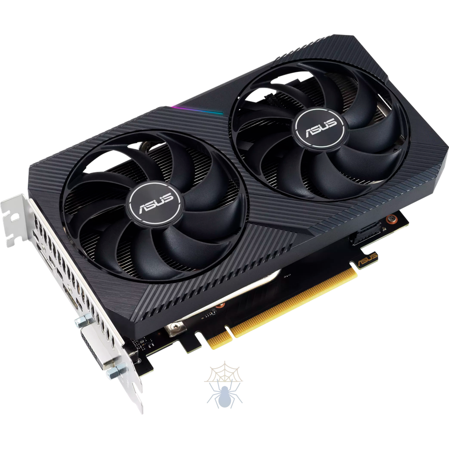 Видеокарта Asus PCI-E 4.0 DUAL-RTX3050-O8G-V2 NVIDIA GeForce RTX 3050 8Gb 128bit GDDR6 1822/14000 DVIx1 HDMIx1 DPx1 HDCP Ret фото 2