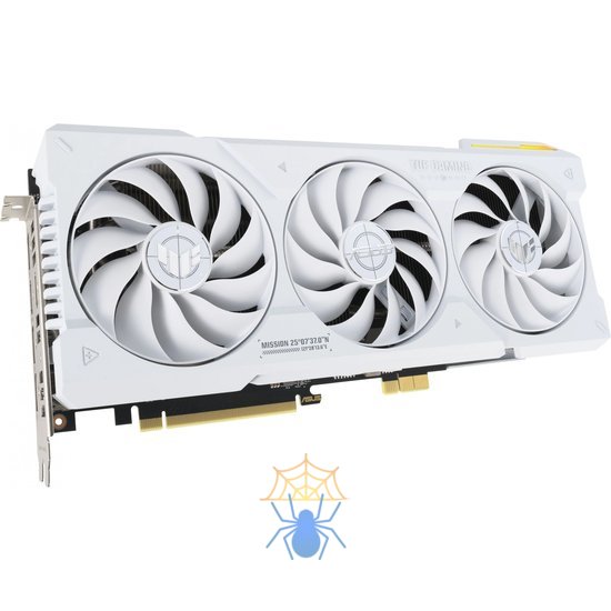 Видеокарта Asus PCI-E 4.0 TUF-RTX4070TIS-O16G-BTF-WHITE NVIDIA GeForce RTX 4070TI Super 16Gb 192bit GDDR6X 2640/21000 HDMIx2 DPx3 HDCP Ret фото 4