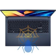 Ноутбук Asus VivoBook X1502ZA-BQ2345 Core i7 12700H 16Gb SSD512Gb Intel Iris Xe graphics 15.6" IPS FHD (1920x1080) noOS blue WiFi BT Cam (90NB0VX1-M03780) фото 8