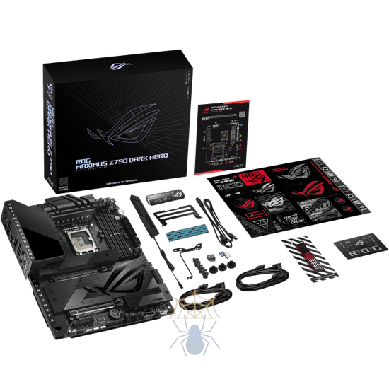 Материнская плата Asus ROG MAXIMUS Z790 DARK HERO Soc-1700 Intel Z790 4xDDR5 ATX AC`97 8ch(7.1) 2.5Gg RAID+HDMI фото 7