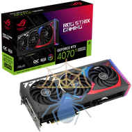 Видеокарта ASUS ROG-STRIX-RTX4070TIS-O16G-GAMING//RTX4070TIS  HDMI*2 DP*3 16G D6X; 90YV0KG0-M0NA00 фото 16