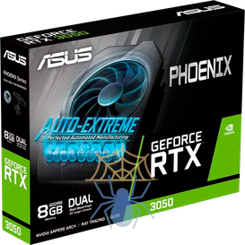 Видеокарта Asus PCI-E 4.0 PH-RTX3050-8G-V2 NVIDIA GeForce RTX 3050 8Gb 128bit GDDR6 1777/14000 HDMIx1 DPx1 HDCP Ret фото 7