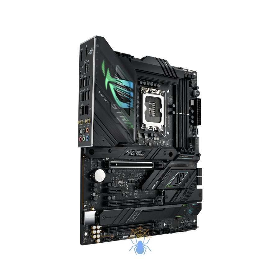 Материнская плата ASUS ROG STRIX Z790-F GAMING WIFI, LGA1700, Z790, 4*DDR5, 4*SATA, 4*M.2, 6*USB 3.2, 4*USB 2.0, Type-C, 3*PCIx16, 1*PCIx1, DP+HDMI, ATX; 90MB1CP0-M0EAY0 фото 2