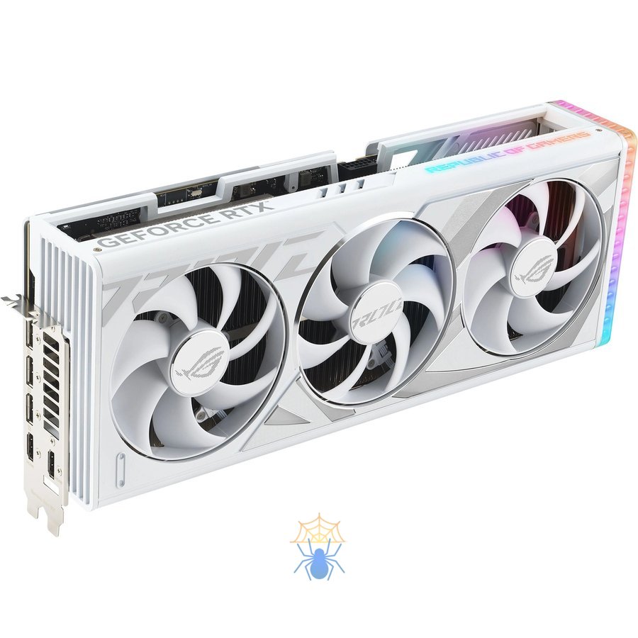 Видеокарта Asus PCI-E 4.0 ROG-STRIX-RTX4080S-O16G-WHITE NVIDIA GeForce RTX 4080 Super 16Gb 256bit GDDR6X 2640/23000 HDMIx2 DPx3 HDCP Ret фото 5