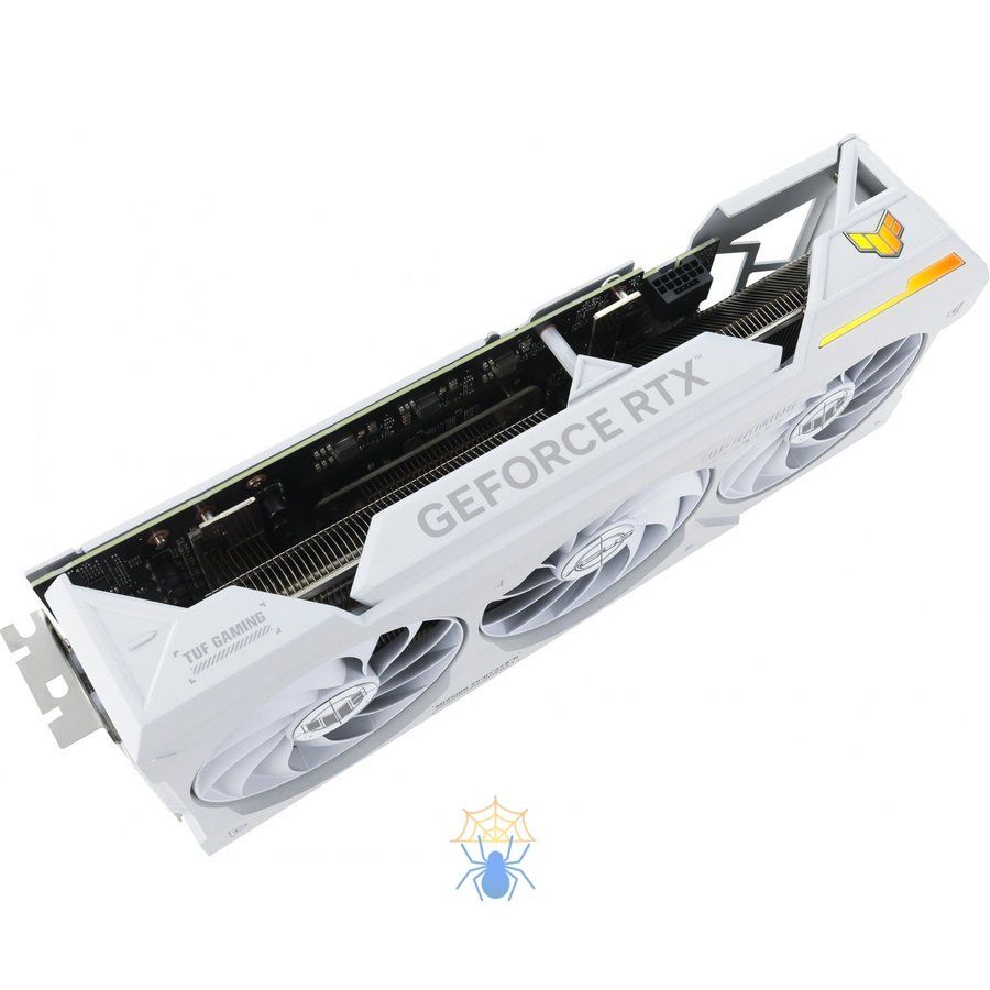 Видеокарта Asus PCI-E 4.0 TUF-RTX4070TIS-O16G-WHITE-GAMING NVIDIA GeForce RTX 4070TI Super 16Gb 192bit GDDR6X 2640/21000 HDMIx2 DPx3 HDCP Ret фото 7