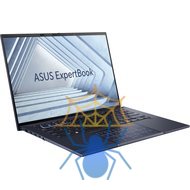 Ноутбук Asus ExpertBook B9 B9403CVA-KM0499X Core i7 1355U 16Gb SSD1Tb Intel Iris Xe graphics 14" OLED WQXGA+ (2880x1800) Windows 11 Professional black WiFi BT Cam Bag (90NX05W1-M00NJ0) фото 3