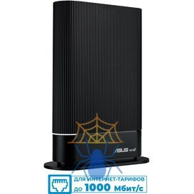 Роутер беспроводной Asus RT-AX59U AX4200 1000BASE-T черный фото 5