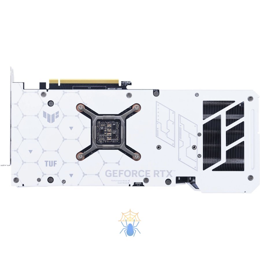 Видеокарта Asus PCI-E 4.0 TUF-RTX4070TIS-O16G-WHITE-GAMING NVIDIA GeForce RTX 4070TI Super 16Gb 192bit GDDR6X 2640/21000 HDMIx2 DPx3 HDCP Ret фото 10