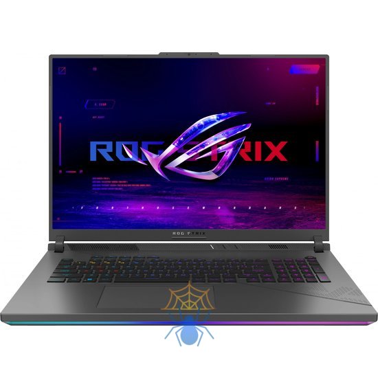 Ноутбук Asus ROG Strix G18 G814JV-N6168 Core i7 13650HX 16Gb SSD1Tb NVIDIA GeForce RTX4060 8Gb 18" IPS WQXGA (2560x1600) noOS grey WiFi BT Cam (90NR0CM1-M00BC0) фото