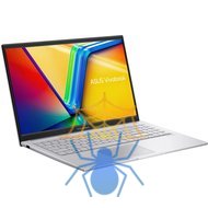 Ноутбук Asus Vivobook 15 X1504VA-BQ895 Core 5 120U 16Gb SSD512Gb Intel Graphics 15.6" IPS FHD (1920x1080) noOS silver WiFi BT Cam (90NB13Y2-M00880) фото 3