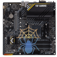 Материнская плата Asus TUF GAMING A520M-PLUS II Soc-AM4 AMD A520 4xDDR4 mATX AC`97 8ch(7.1) GbLAN RAID+VGA+HDMI+DP фото