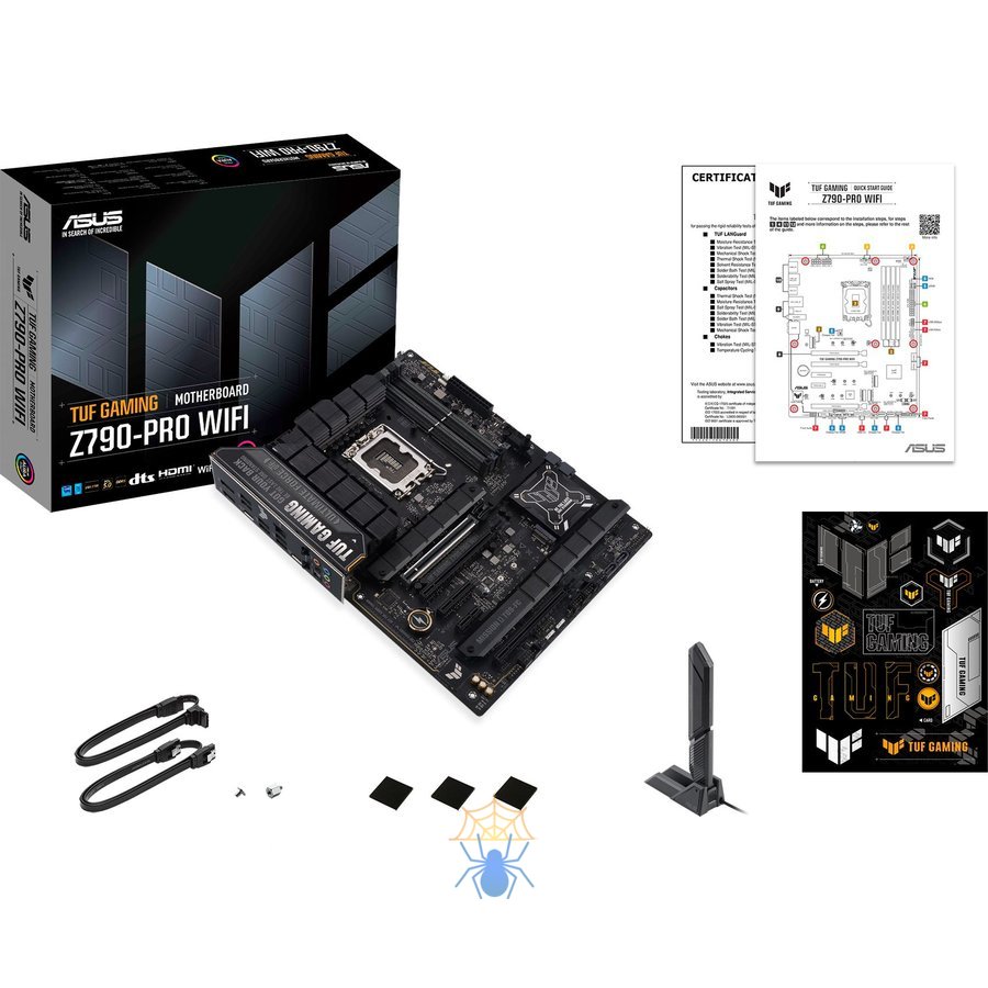 Материнская плата Asus TUF GAMING Z790-PRO WIFI Soc-1700 Intel Z790 4xDDR5 ATX AC`97 8ch(7.1) 2.5Gg RAID+HDMI+DP фото 11