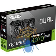 Видеокарта Asus PCI-E 4.0 DUAL-RTX4070S-O12G-EVO NVIDIA GeForce RTX 4070 Super 12Gb 192bit GDDR6X 2520/21000 HDMIx1 DPx3 HDCP Ret фото 14