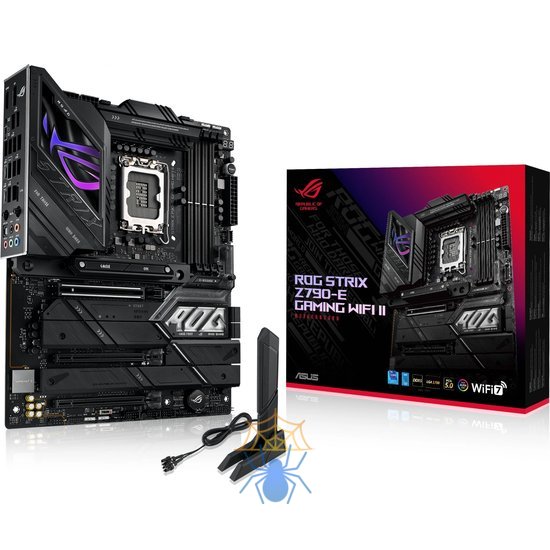 Материнская плата Asus ROG STRIX Z790-E GAMING WIFI II Soc-1700 Intel Z790 4xDDR5 ATX AC`97 8ch(7.1) 2.5Gg RAID+HDMI+DP фото 12