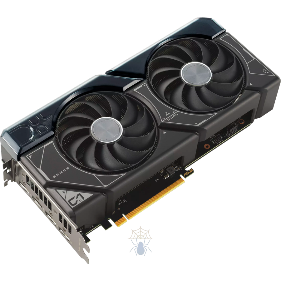 Видеокарта Asus PCI-E 4.0 DUAL-RTX4070TIS-O16G NVIDIA GeForce RTX 4070TI Super 16Gb 256bit GDDR6X 2625/21000 HDMIx1 DPx3 HDCP Ret фото