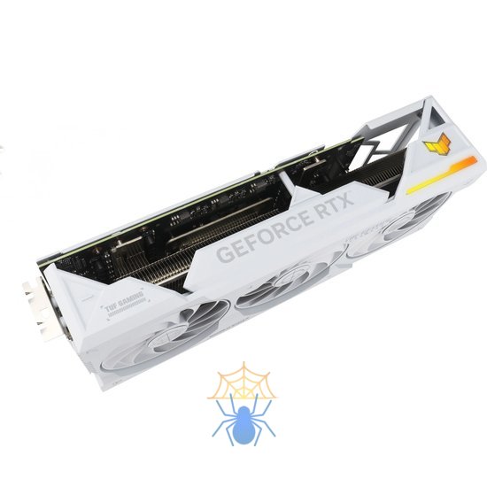 Видеокарта Asus PCI-E 4.0 TUF-RTX4070TIS-O16G-BTF-WHITE NVIDIA GeForce RTX 4070TI Super 16Gb 192bit GDDR6X 2640/21000 HDMIx2 DPx3 HDCP Ret фото 11