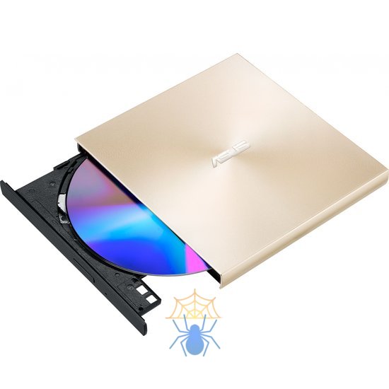 Привод DVD-RW Asus SDRW-08U8M-U золотистый USB Type-C ultra slim M-Disk внешний RTL фото 5