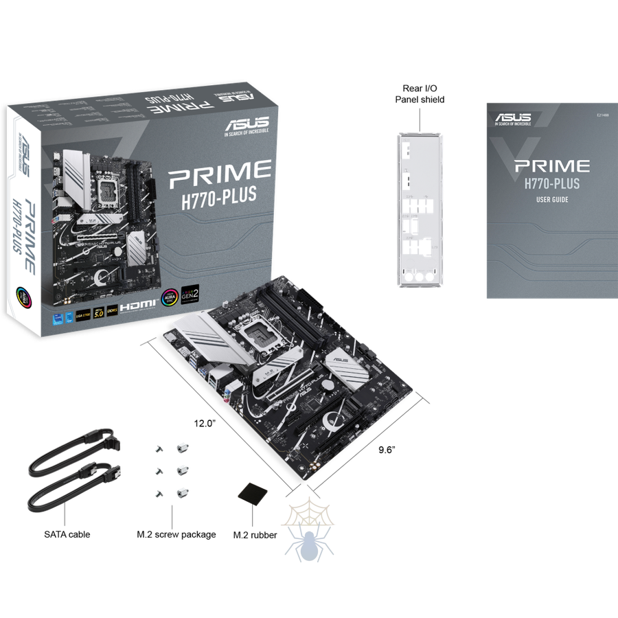 Материнская плата Asus PRIME H770-PLUS Soc-1700 Intel H770 4xDDR5 ATX AC`97 8ch(7.1) 2.5Gg RAID+HDMI+DP фото 5