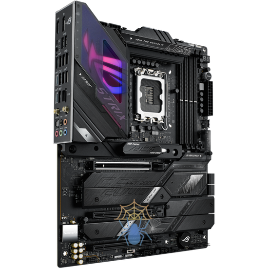 Материнская плата ASUS ROG STRIX Z790-E GAMING WIFI, LGA1700, Z790, 4*DDR5, 4*SATA, 5*M.2, 10*USB 3.2, Type-C, 3*PCIx16, DP+HDMI, ATX; 90MB1CL0-M0EAY0 фото 2