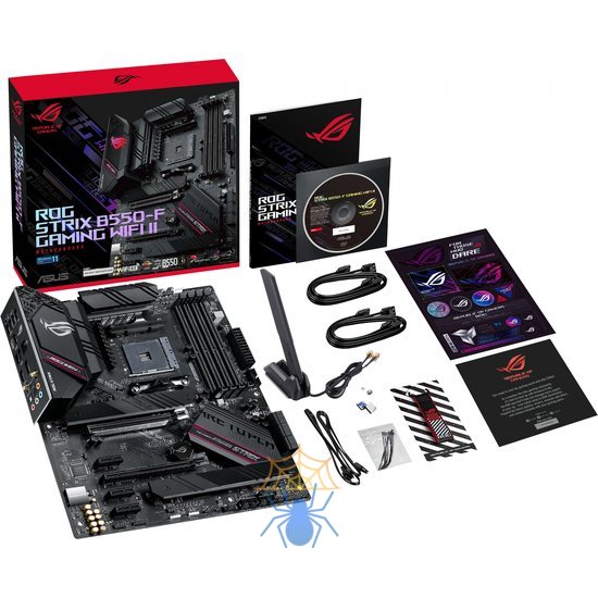 Материнская плата Asus ROG STRIX B550-F GAMING WIFI II Soc-AM4 AMD B550 4xDDR4 ATX AC`97 8ch(7.1) 2.5Gg RAID+HDMI+DP фото 8