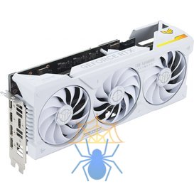 Видеокарта Asus PCI-E 4.0 TUF-RTX4070TIS-O16G-WHITE-GAMING NVIDIA GeForce RTX 4070TI Super 16Gb 192bit GDDR6X 2640/21000 HDMIx2 DPx3 HDCP Ret фото 6