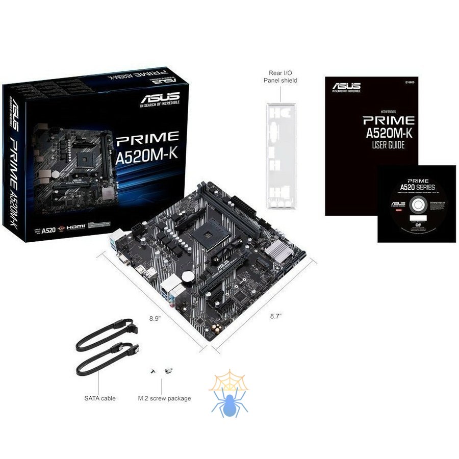 Материнская плата Asus PRIME A520M-K Soc-AM4 AMD A520 2xDDR4 mATX AC`97 8ch(7.1) GbLAN RAID+VGA+HDMI фото 7