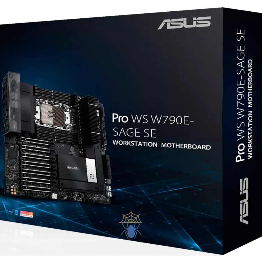 Материнская плата ASUS PRO WS W790E-SAGE SE, Intel® W790, 8*DDR5, 8*SATA, 3*M.2, 2 x SlimSAS, 5*USB 3.2, 2*USB 2.0,Type-C, 11*PCIx16, VGA, CEB; 90MB1C20-M0EAY0 фото 5