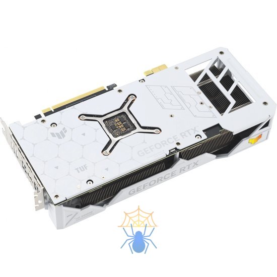 Видеокарта Asus PCI-E 4.0 TUF-RTX4070TIS-O16G-BTF-WHITE NVIDIA GeForce RTX 4070TI Super 16Gb 192bit GDDR6X 2640/21000 HDMIx2 DPx3 HDCP Ret фото 8