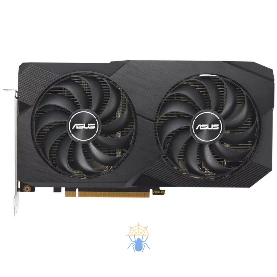 Видеокарта Asus PCI-E 4.0 DUAL-RX6600-8G AMD Radeon RX 6600 8Gb 128bit GDDR6 2044/14000 HDMIx1 DPx3 HDCP Ret фото