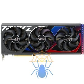 Видеокарта Asus PCI-E 4.0 ROG-STRIX-RTX4080S-16G-GAMING NVIDIA GeForce RTX 4080 Super 16Gb 256bit GDDR6X 2550/23000 HDMIx2 DPx3 HDCP Ret фото