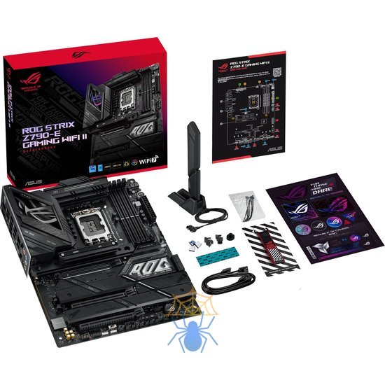 Материнская плата Asus ROG STRIX Z790-E GAMING WIFI II Soc-1700 Intel Z790 4xDDR5 ATX AC`97 8ch(7.1) 2.5Gg RAID+HDMI+DP фото 11