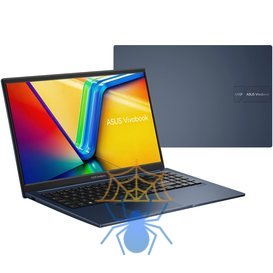 Ноутбук Asus Vivobook 15 X1504ZA-BQ1144 Core i3 1215U 16Gb SSD512Gb Intel UHD Graphics 15.6" IPS FHD (1920x1080) noOS blue WiFi BT Cam (90NB1021-M01NY0) фото 7