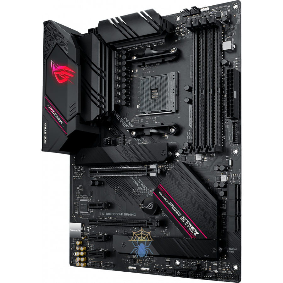 Материнская плата Asus ROG STRIX B550-F GAMING Soc-AM4 AMD B550 4xDDR4 ATX AC`97 8ch(7.1) 2.5Gg RAID+HDMI+DP фото 2