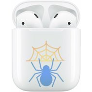 Гарнитура вкладыши Apple AirPods 2 A2032,A2031,A1602 белый беспроводные bluetooth в ушной раковине (MV7N2ZM/A) фото