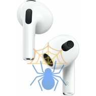 Гарнитура вкладыши Apple AirPods 3 A2565/A2564/A2897 Lightning белый беспроводные bluetooth в ушной раковине (MPNY3ZA/A) фото 2