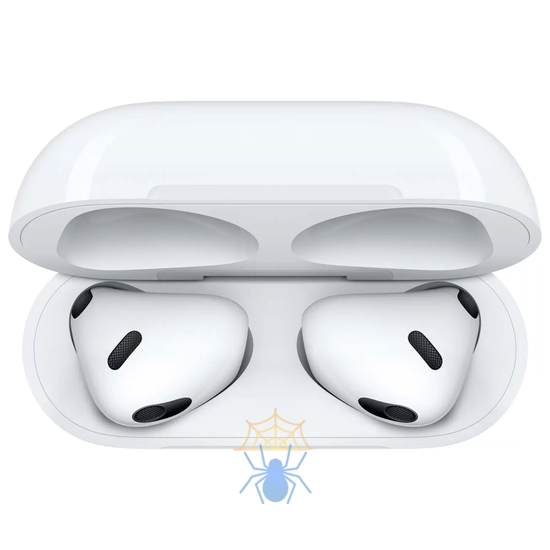 Гарнитура вкладыши Apple AirPods 3 A2565/A2564/A2897 Lightning белый беспроводные bluetooth в ушной раковине (MPNY3CH/A) фото 4