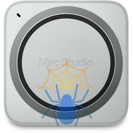 ПК Apple Mac studio A2901 M2 Ultra 24 core (3.5) 64Gb SSD1Tb 60 core GPU CR macOS 10GbEth WiFi BT серебристый (MQH63CH/A) фото 4