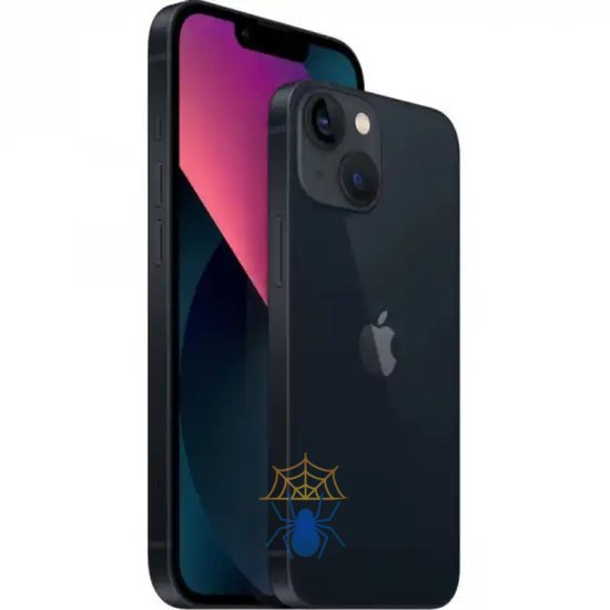 Смартфон Apple A2633 iPhone 13 128Gb 4Gb темная ночь моноблок 3G 4G 1Sim 6.1" 1170x2532 iOS 16 12Mpix 802.11 a/b/g/n/ac/ax NFC GPS GSM900/1800 GSM1900 TouchSc Protect фото 4