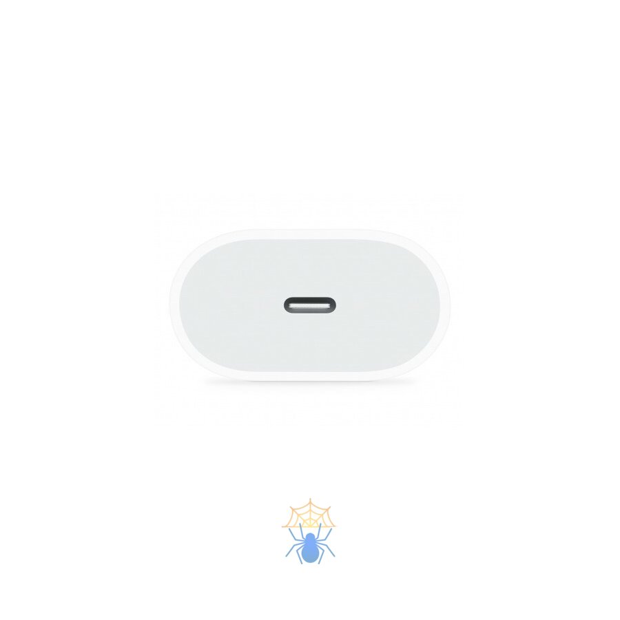 Сетевое зар./устр. Apple A2347 20W 2.2A (PD) USB Type-C для Apple белый (MUVV3ZM/A) фото 2